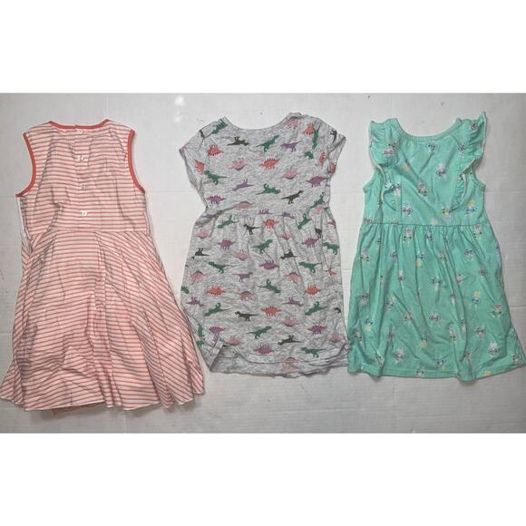 Girls 5T Lot Bundle 10 Pieces Dresses Leggings Tees Skirt Shorts School Clothes - Picture 3 of 7